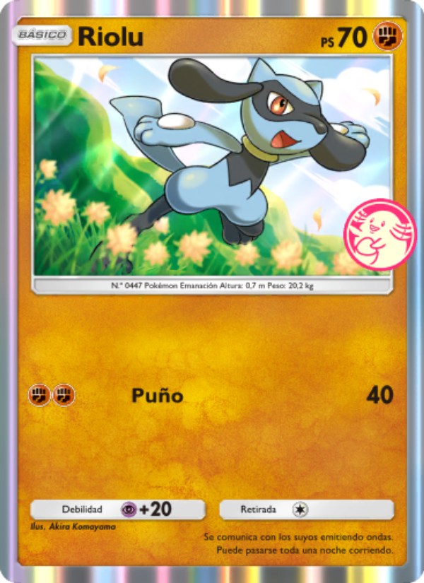 Riolu 059 — Promo-A (Spanish Pokémon TCG card)