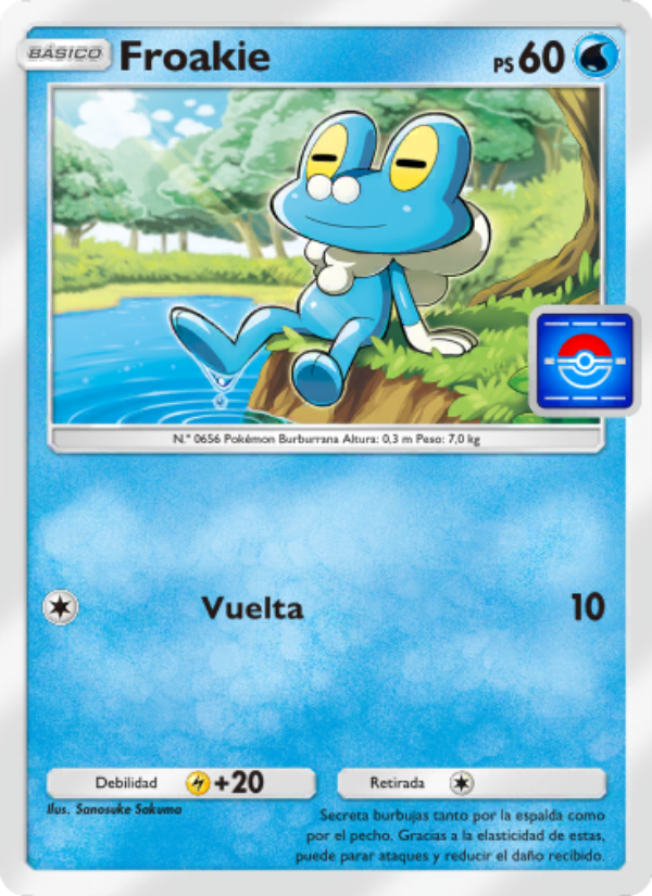 Froakie 061 — Promo-A (Spanish Pokémon TCG card)