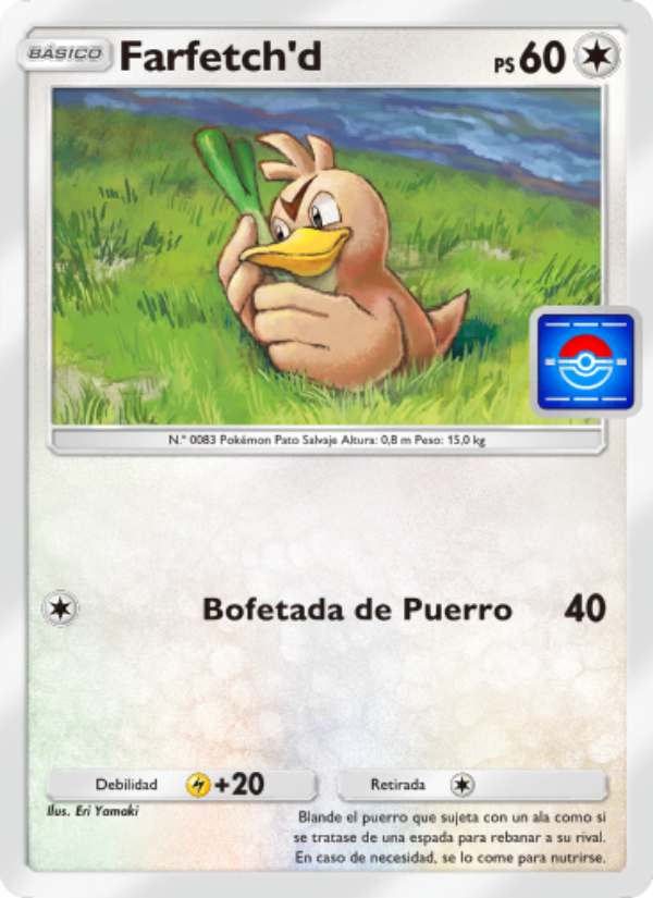 Farfetch'd 062 — Promo-A (Spanish Pokémon TCG card)