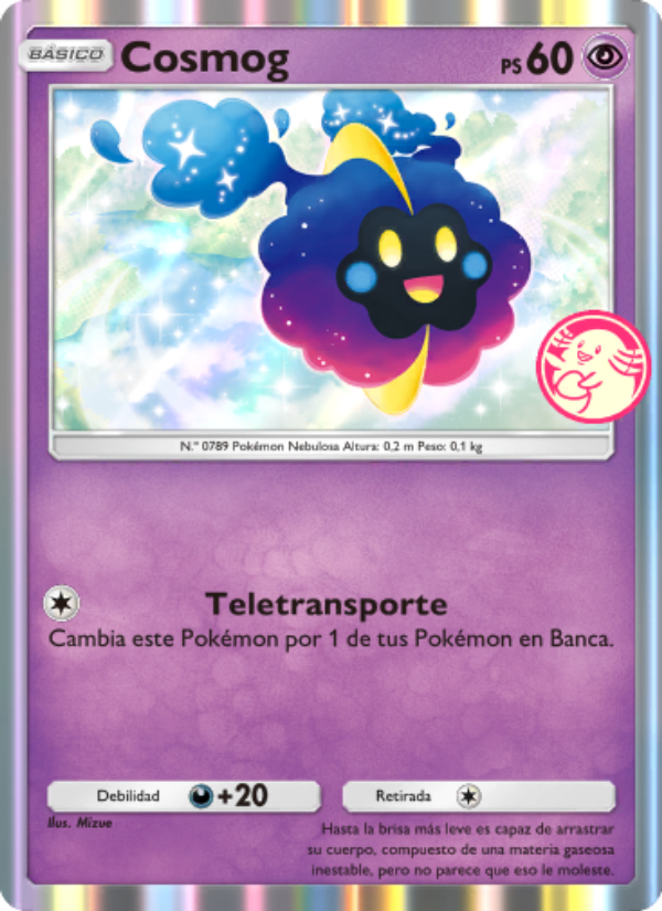 Cosmog 067 — Promo-A (Spanish Pokémon TCG card)