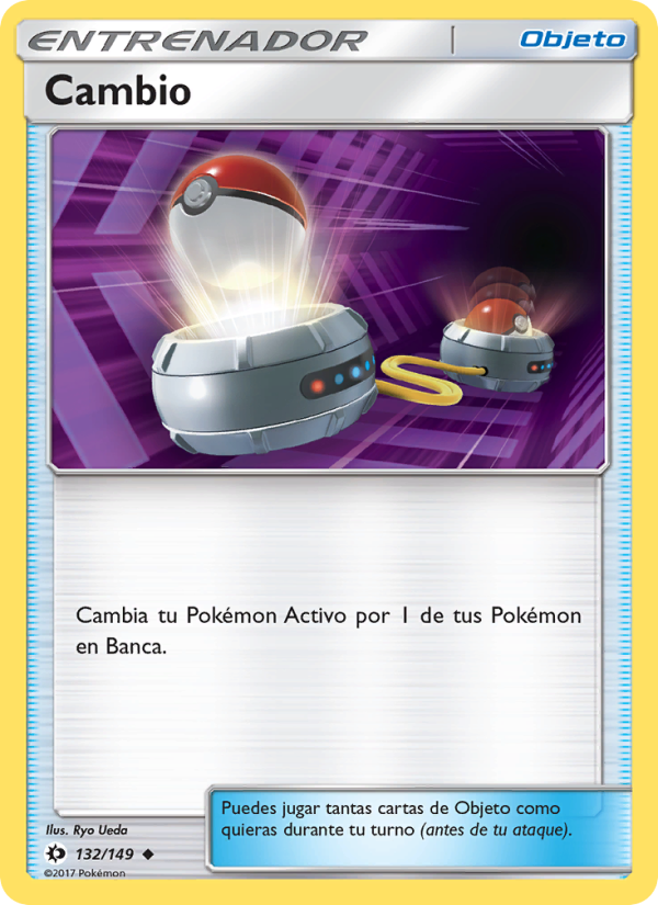Cambio 132 — Sol y Luna (Spanish Pokémon TCG card)