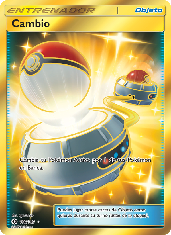 Cambio 160 — Sol y Luna (Spanish Pokémon TCG card)
