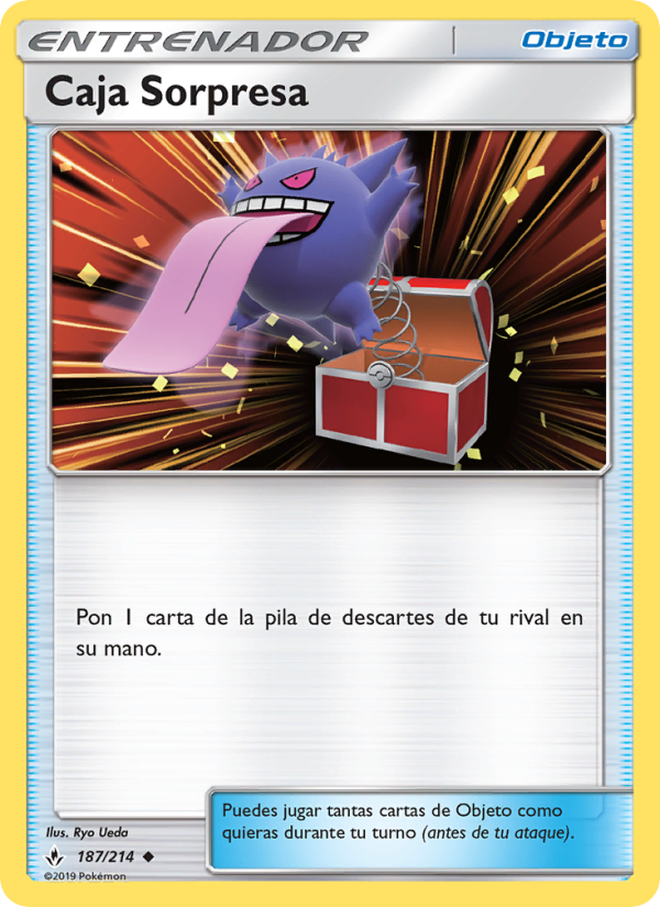Caja Sorpresa 187 — Vínculos Indestructibles (Spanish Pokémon TCG card)