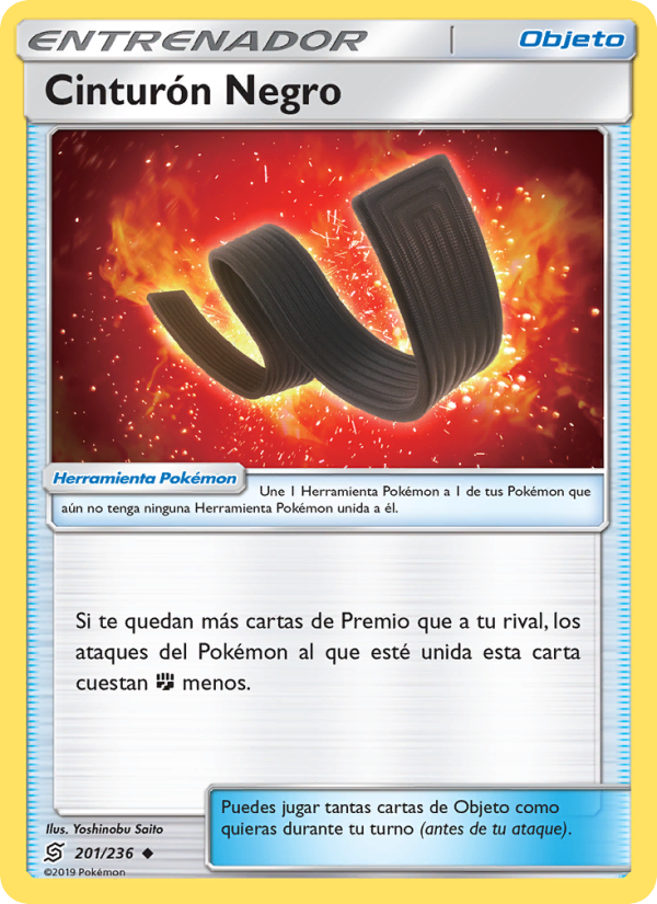 Cinturón Negro 201 — Mentes Unidas (Spanish Pokémon TCG card)