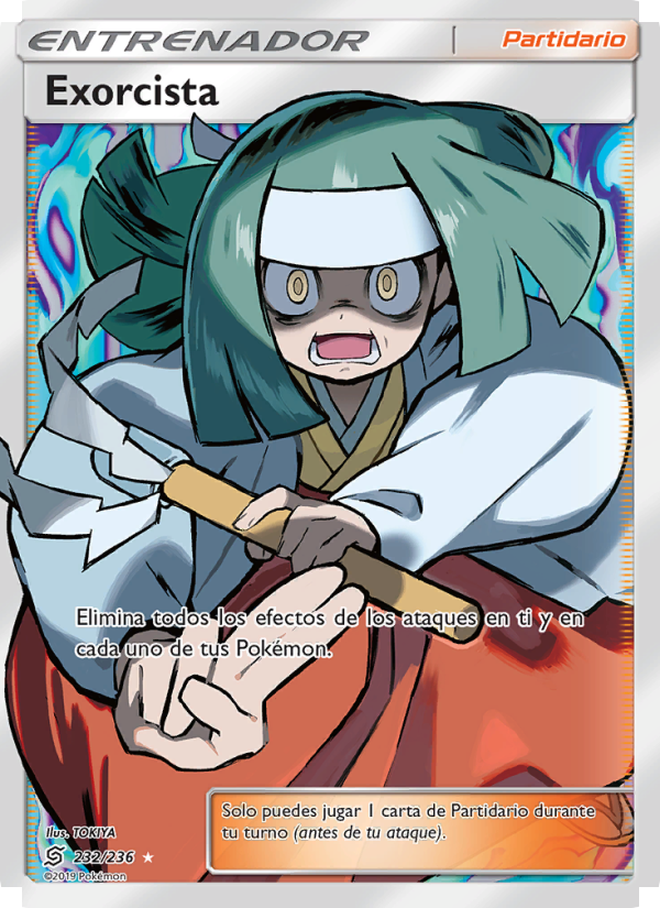 Exorcista 232 — Mentes Unidas (Spanish Pokémon TCG card)