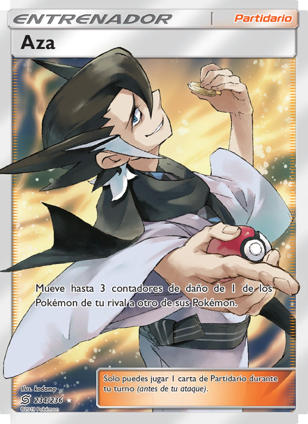 Aza 234 — Mentes Unidas (Spanish Pokémon TCG card)