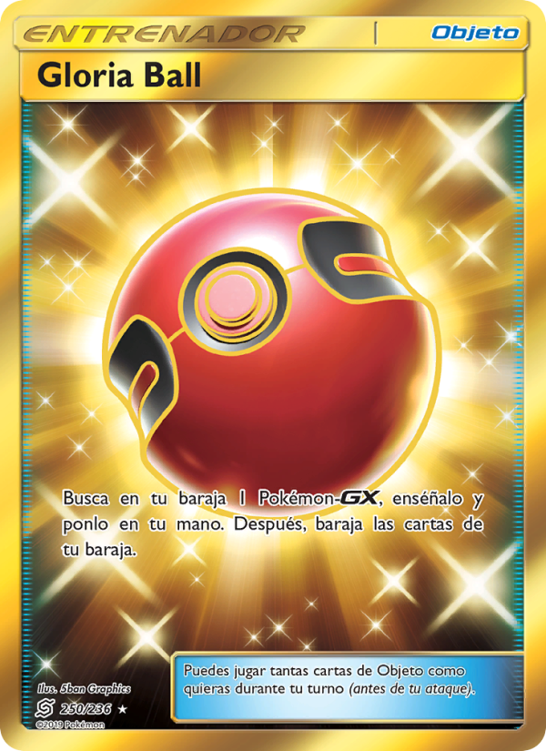 Gloria Ball 250 — Mentes Unidas (Spanish Pokémon TCG card)