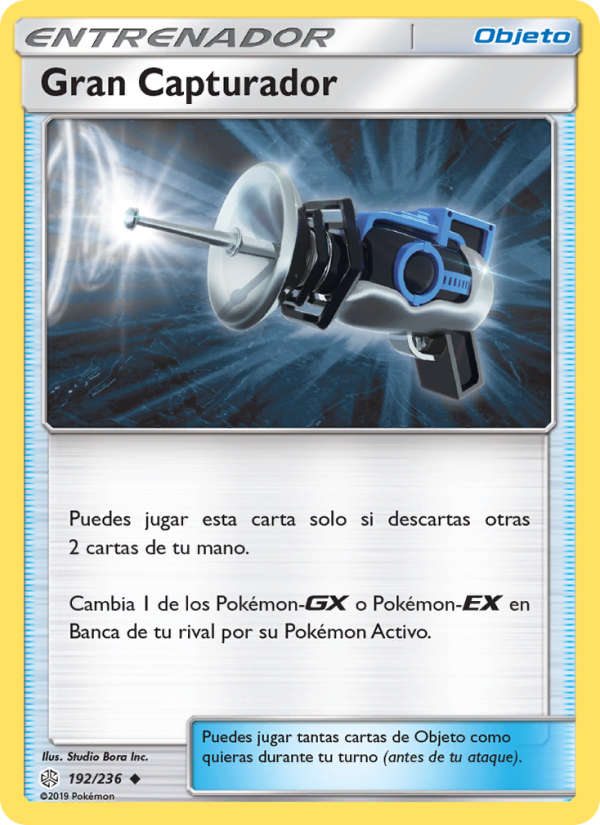 Gran Capturador 192 — Eclipse Cósmico (Spanish Pokémon TCG card)