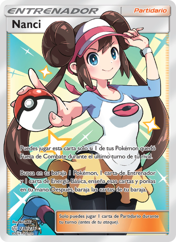Nanci 236 — Eclipse Cósmico (Spanish Pokémon TCG card)