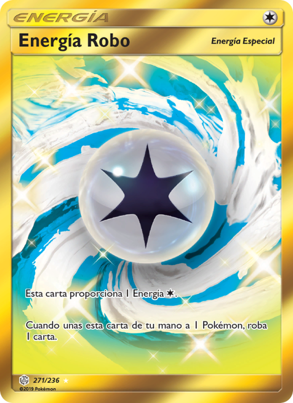 Energía Robo 271 — Eclipse Cósmico (Spanish Pokémon TCG card)