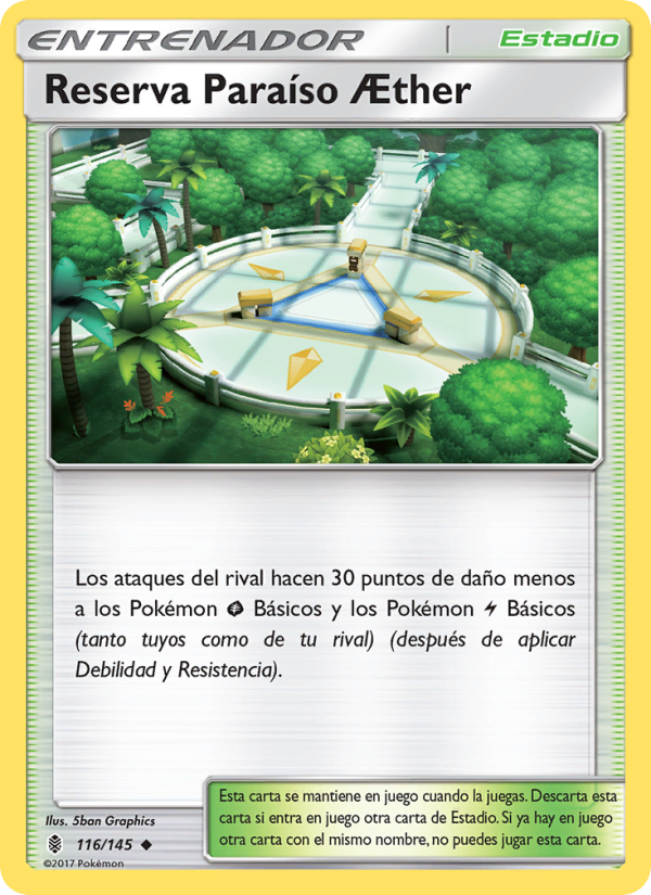 Reserva Paraíso Æther 116 — Albor de Guadianes (Spanish Pokémon TCG card)