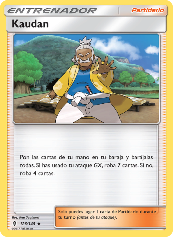 Kaudan 126 — Albor de Guadianes (Spanish Pokémon TCG card)