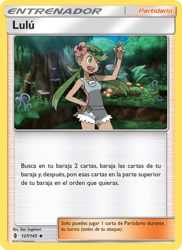Lulú 127 — Albor de Guadianes (Spanish Pokémon TCG card)