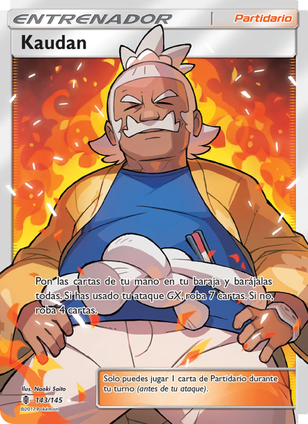 Kaudan 143 — Albor de Guadianes (Spanish Pokémon TCG card)
