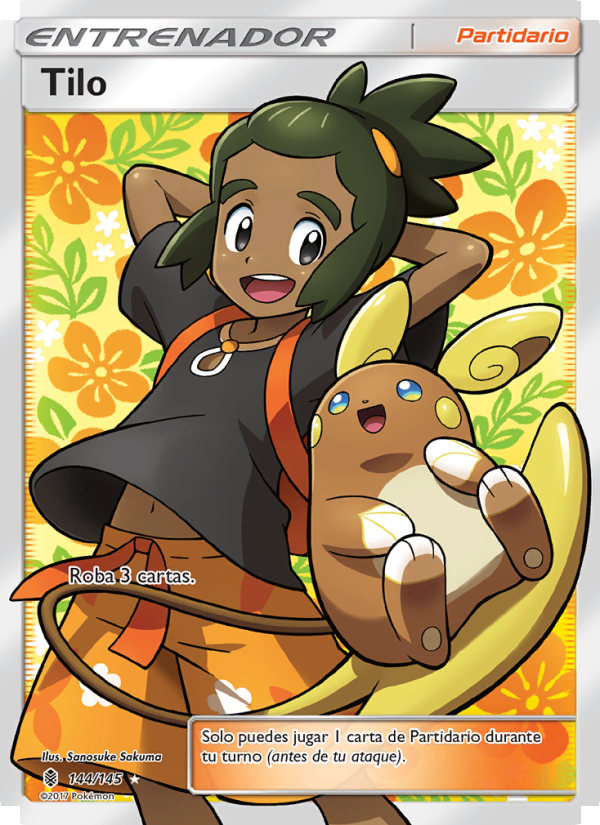 Tilo 144 — Albor de Guadianes (Spanish Pokémon TCG card)