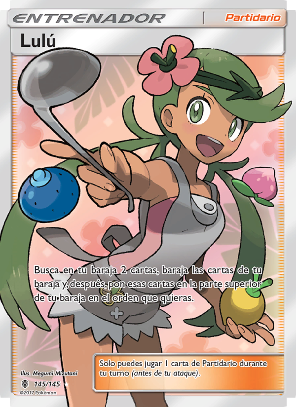 Lulú 145 — Albor de Guadianes (Spanish Pokémon TCG card)