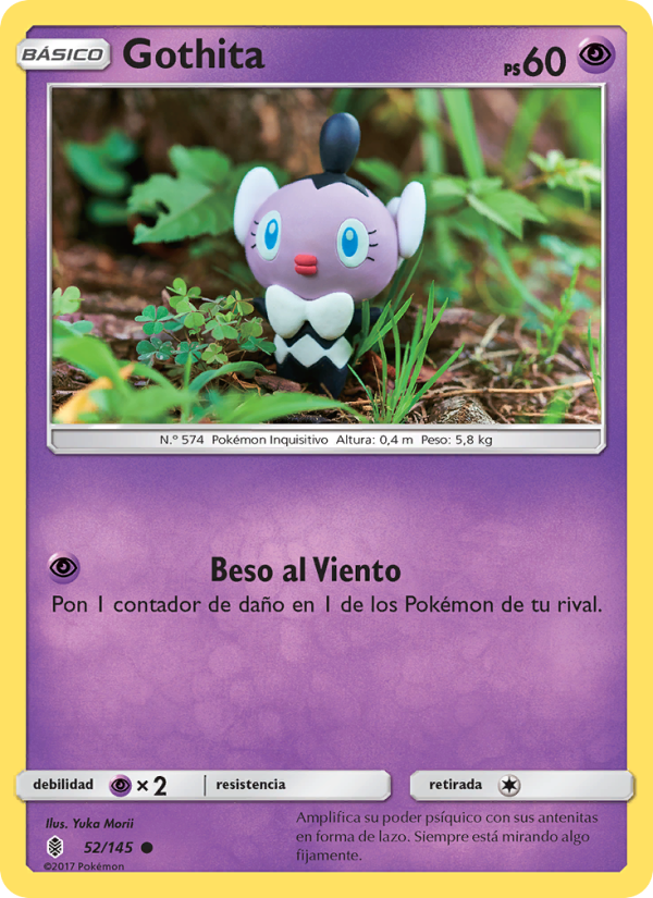 Gothita 52 — Albor de Guadianes (Spanish Pokémon TCG card)