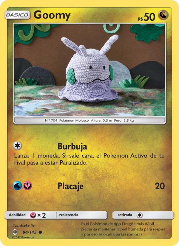 Goomy 94 — Albor de Guadianes (Spanish Pokémon TCG card)