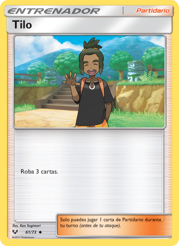 Tilo 61 — Leyendas Luminosas (Spanish Pokémon TCG card)
