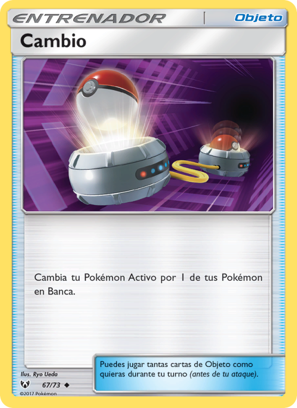 Cambio 67 — Leyendas Luminosas (Spanish Pokémon TCG card)