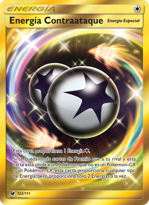 Energía Contraataque 122 — Invasión Carmesí (Spanish Pokémon TCG card)
