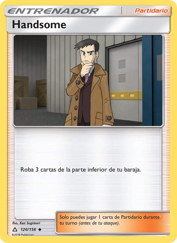 Handsome 126 — Ultraprisma (Spanish Pokémon TCG card)