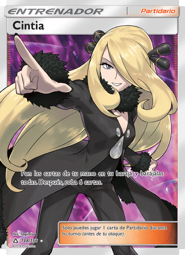 Cintia 148 — Ultraprisma (Spanish Pokémon TCG card)