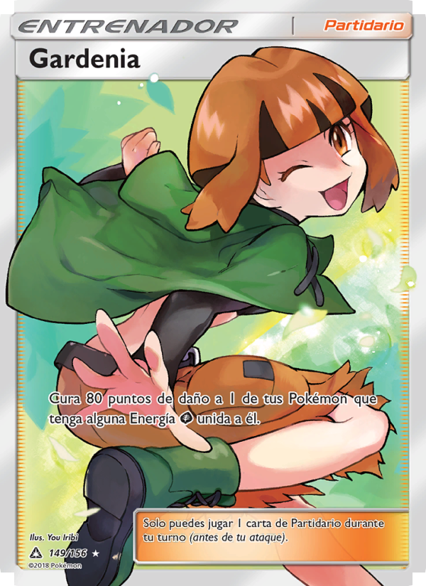 Gardenia 149 — Ultraprisma (Spanish Pokémon TCG card)