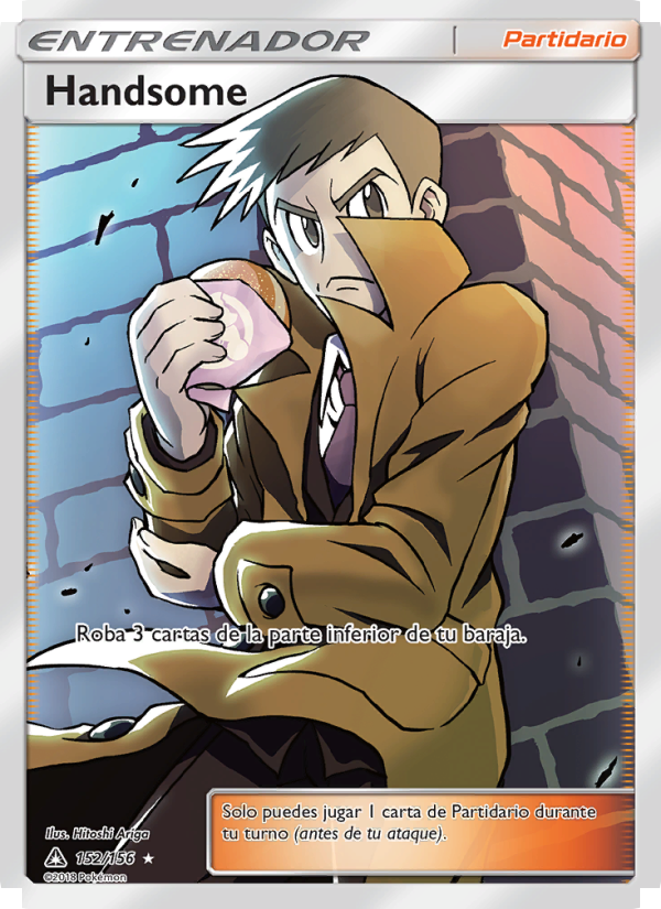 Handsome 152 — Ultraprisma (Spanish Pokémon TCG card)