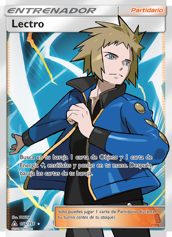 Lectro 156 — Ultraprisma (Spanish Pokémon TCG card)