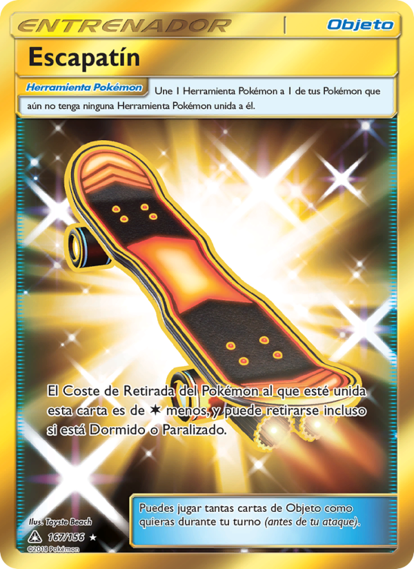 Escapatín 167 — Ultraprisma (Spanish Pokémon TCG card)