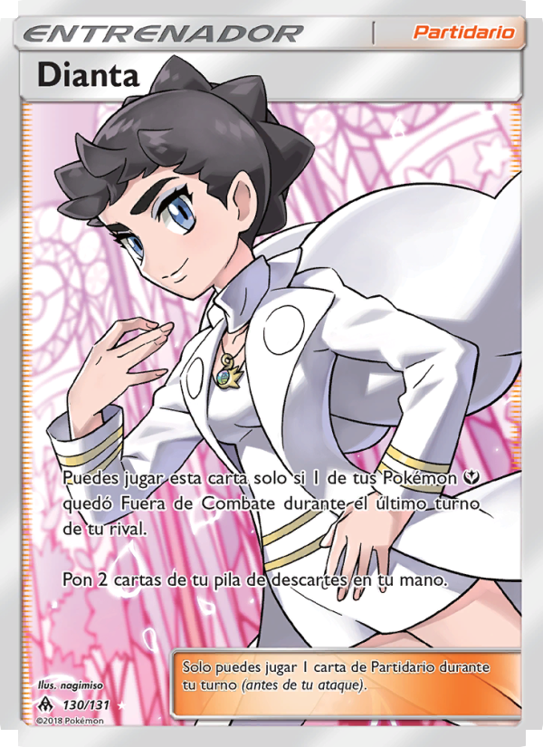 Dianta 130 — Luz Prohibida (Spanish Pokémon TCG card)