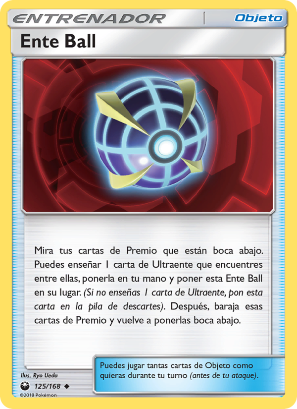 Ente Ball 125 — Tormenta Celestial (Spanish Pokémon TCG card)