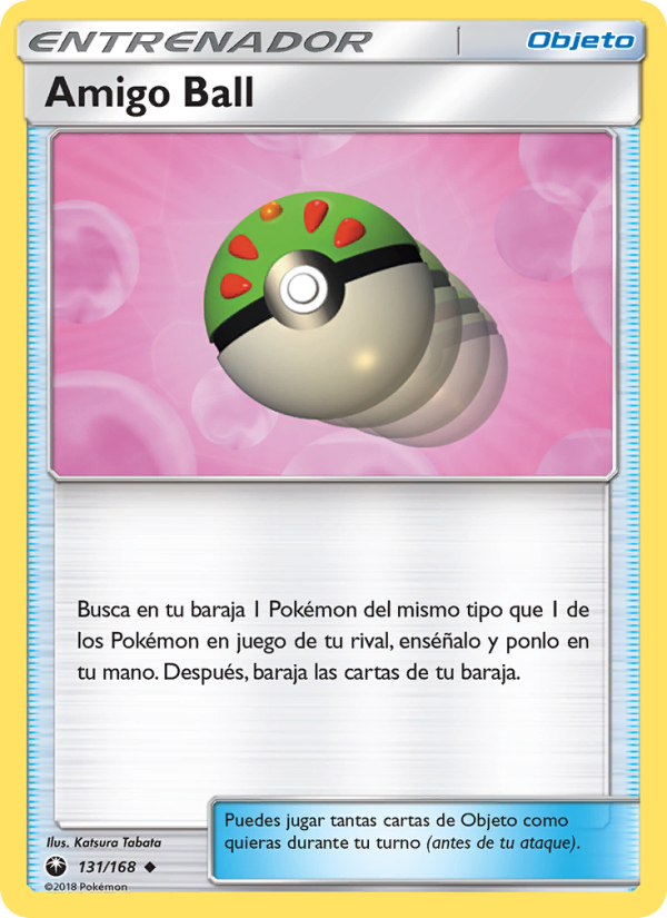 Amigo Ball 131 — Tormenta Celestial (Spanish Pokémon TCG card)