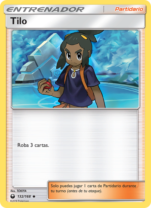 Tilo 132 — Tormenta Celestial (Spanish Pokémon TCG card)