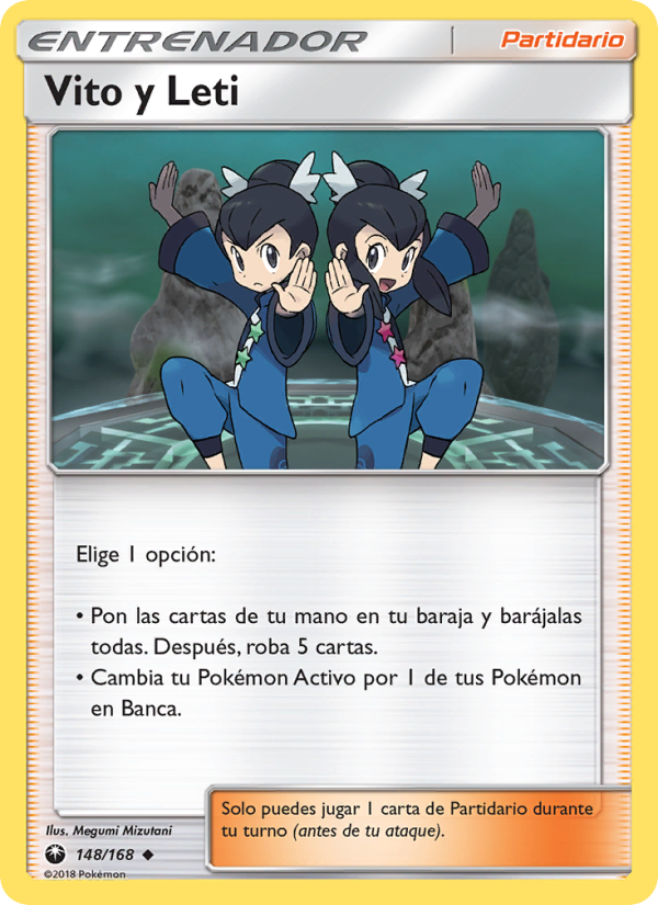 Vito y Leti 148 — Tormenta Celestial (Spanish Pokémon TCG card)