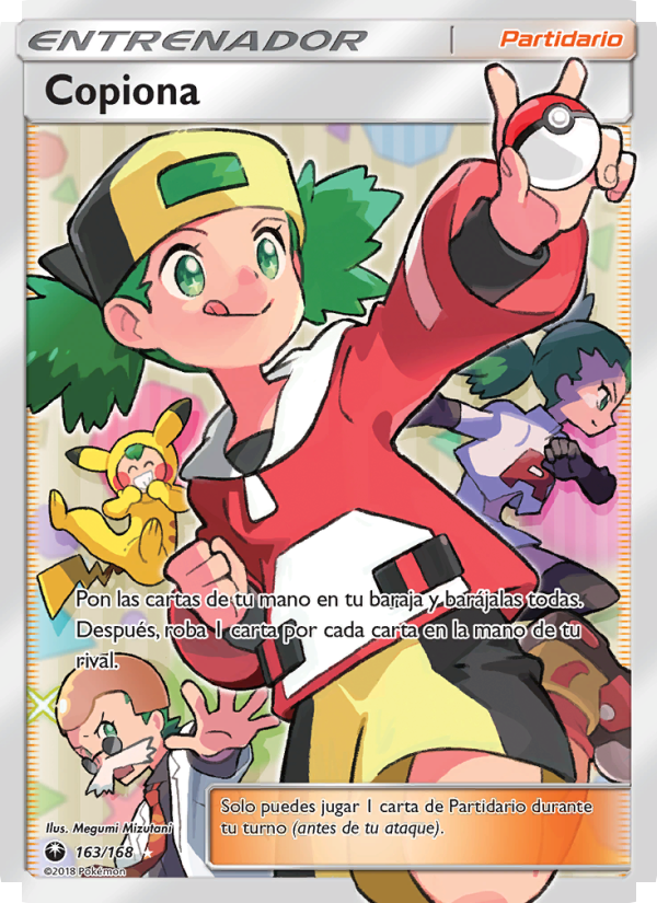 Copiona 163 — Tormenta Celestial (Spanish Pokémon TCG card)
