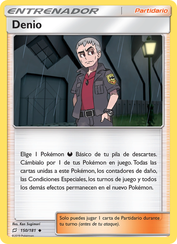 Denio 150 — Union de Aliados (Spanish Pokémon TCG card)