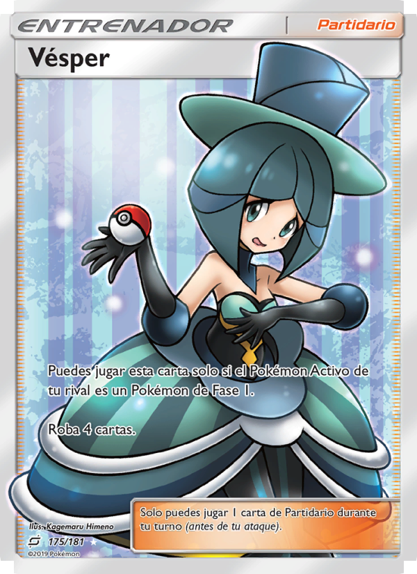 Vésper 175 — Union de Aliados (Spanish Pokémon TCG card)