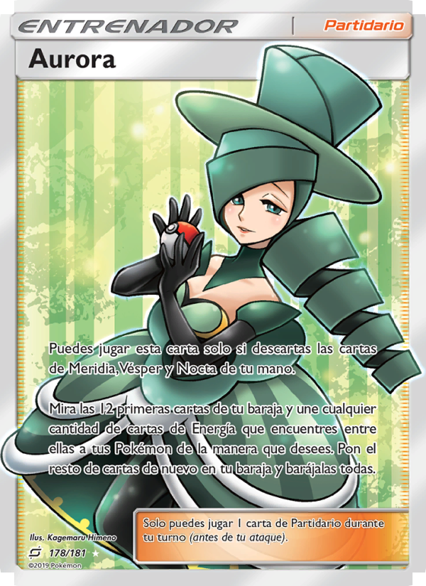 Aurora 178 — Union de Aliados (Spanish Pokémon TCG card)