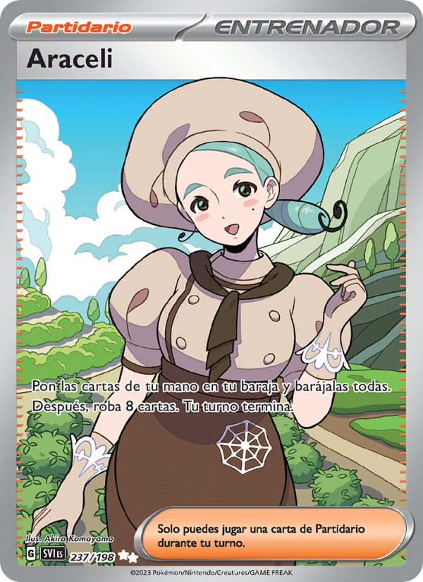 Araceli 237 — Escarlata y Púrpura (Spanish Pokémon TCG card)