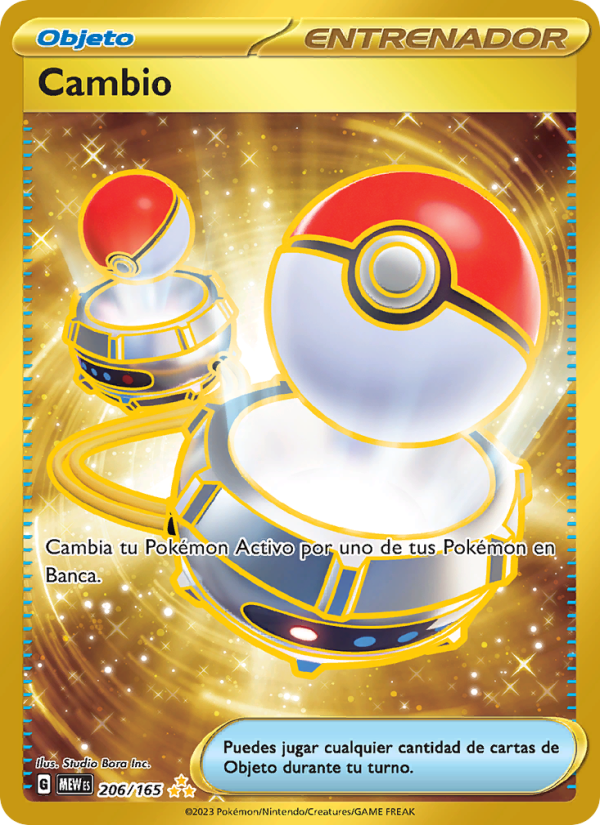 Cambio 206 — 151 (Spanish Pokémon TCG card)