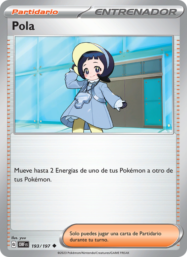 Pola 193 — Llamas Obsidianas (Spanish Pokémon TCG card)