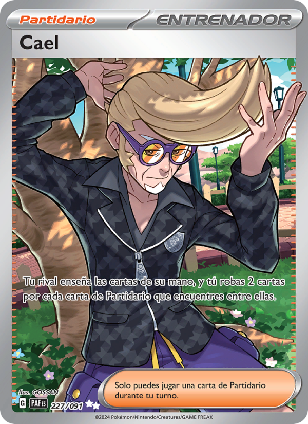 Cael 227 — Destinos de Paldea (Spanish Pokémon TCG card)