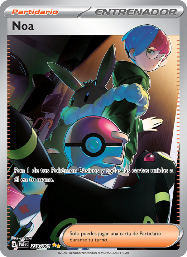 Noa 239 — Destinos de Paldea (Spanish Pokémon TCG card)