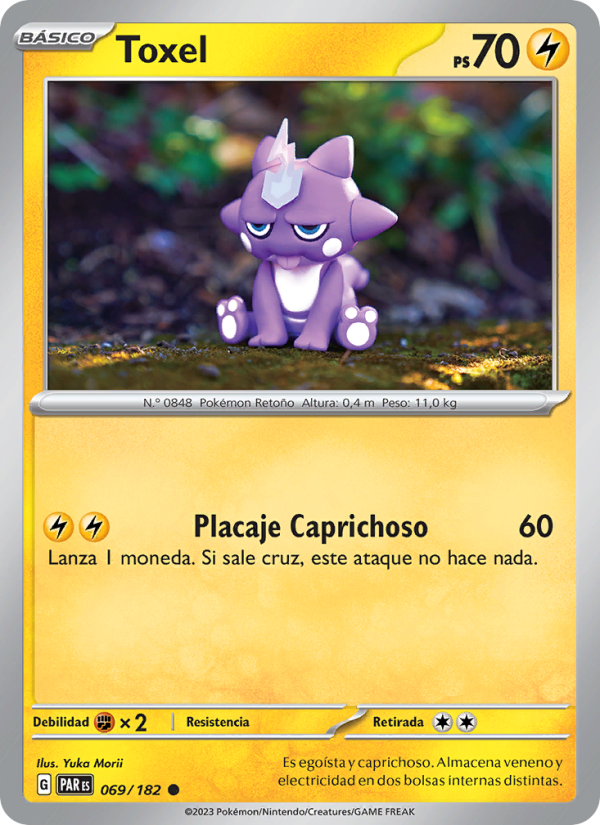 Toxel 069 — Brecha Paradójica (Spanish Pokémon TCG card)