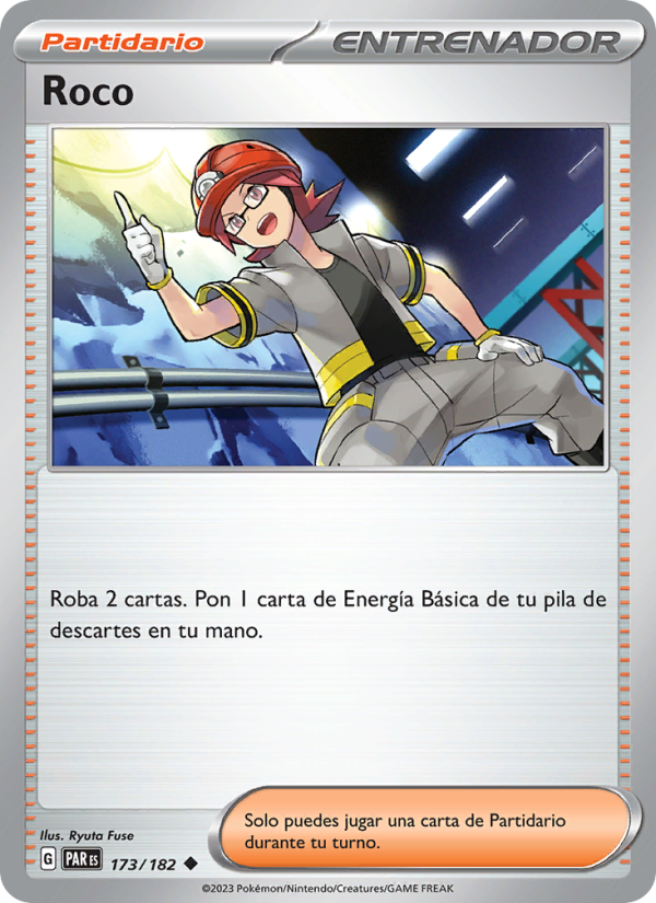 Roco 173 — Brecha Paradójica (Spanish Pokémon TCG card)