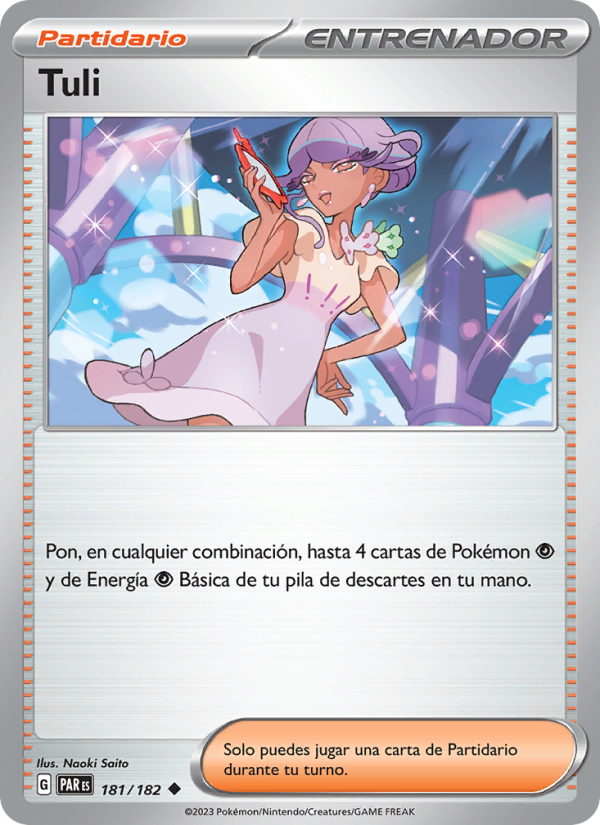 Tuli 181 — Brecha Paradójica (Spanish Pokémon TCG card)
