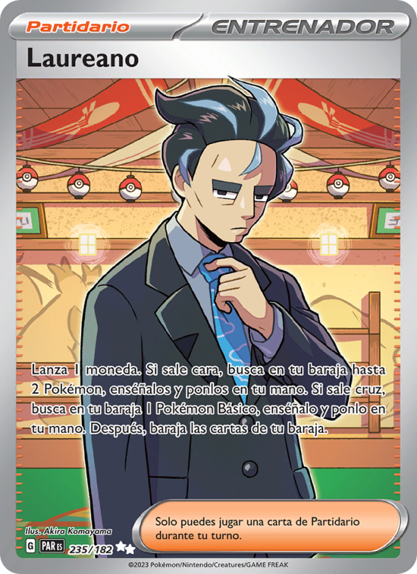 Laureano 235 — Brecha Paradójica (Spanish Pokémon TCG card)