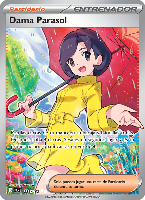 Dama Parasol 238 — Brecha Paradójica (Spanish Pokémon TCG card)